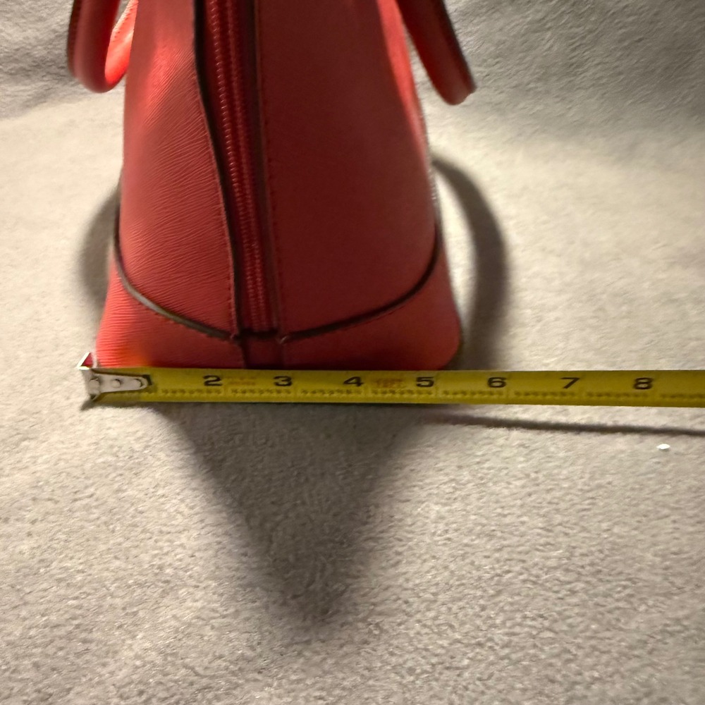 Lovevook Satchel Dome Bag Crossbody Strap Red‎ Medium Purse - Picture 5 of 9